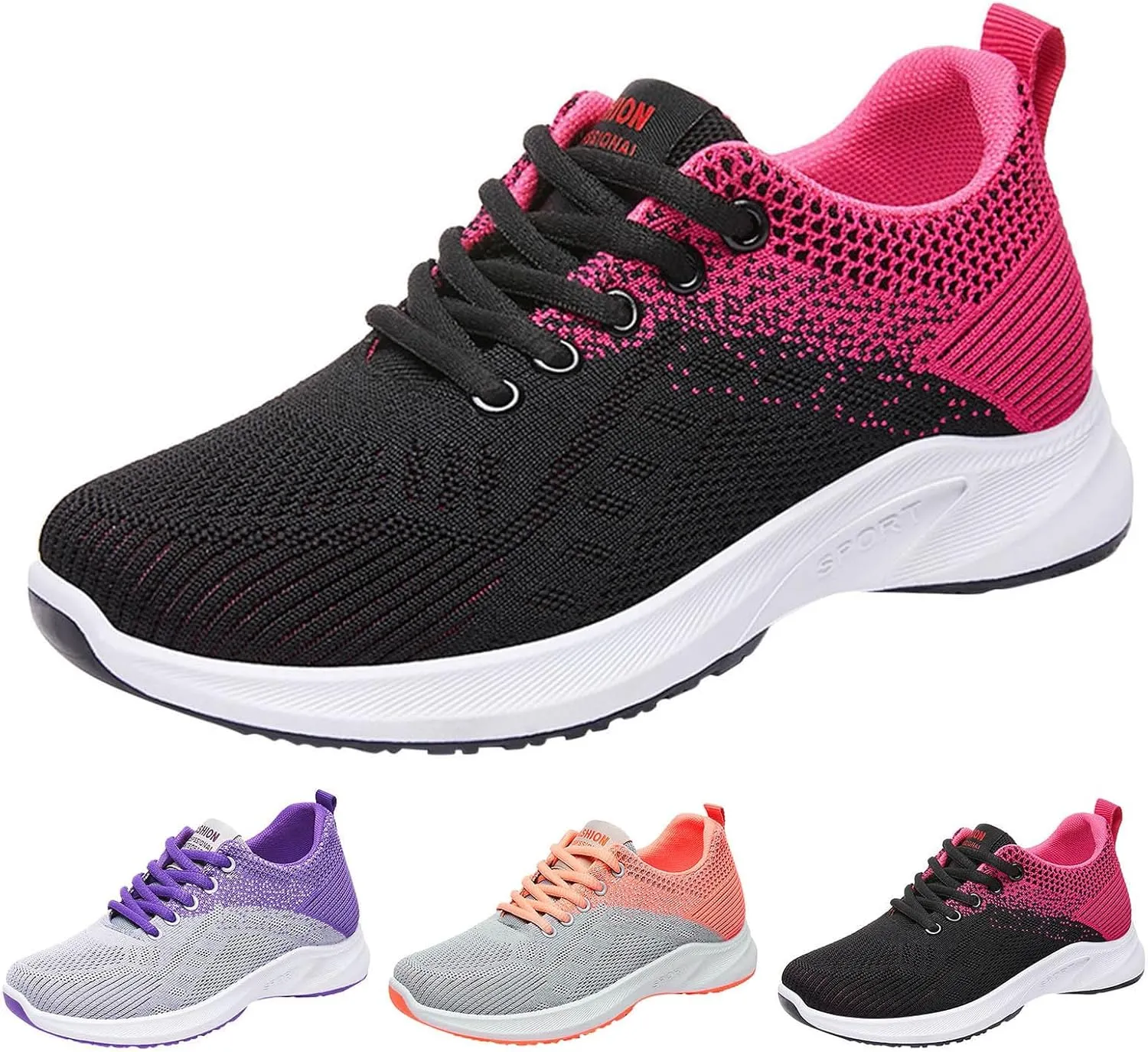 Walking Shoes Women Comfort Lightweight Comfortable Walking Shoes Athletic Fashion Workout Gym Cross Training Sneakers
