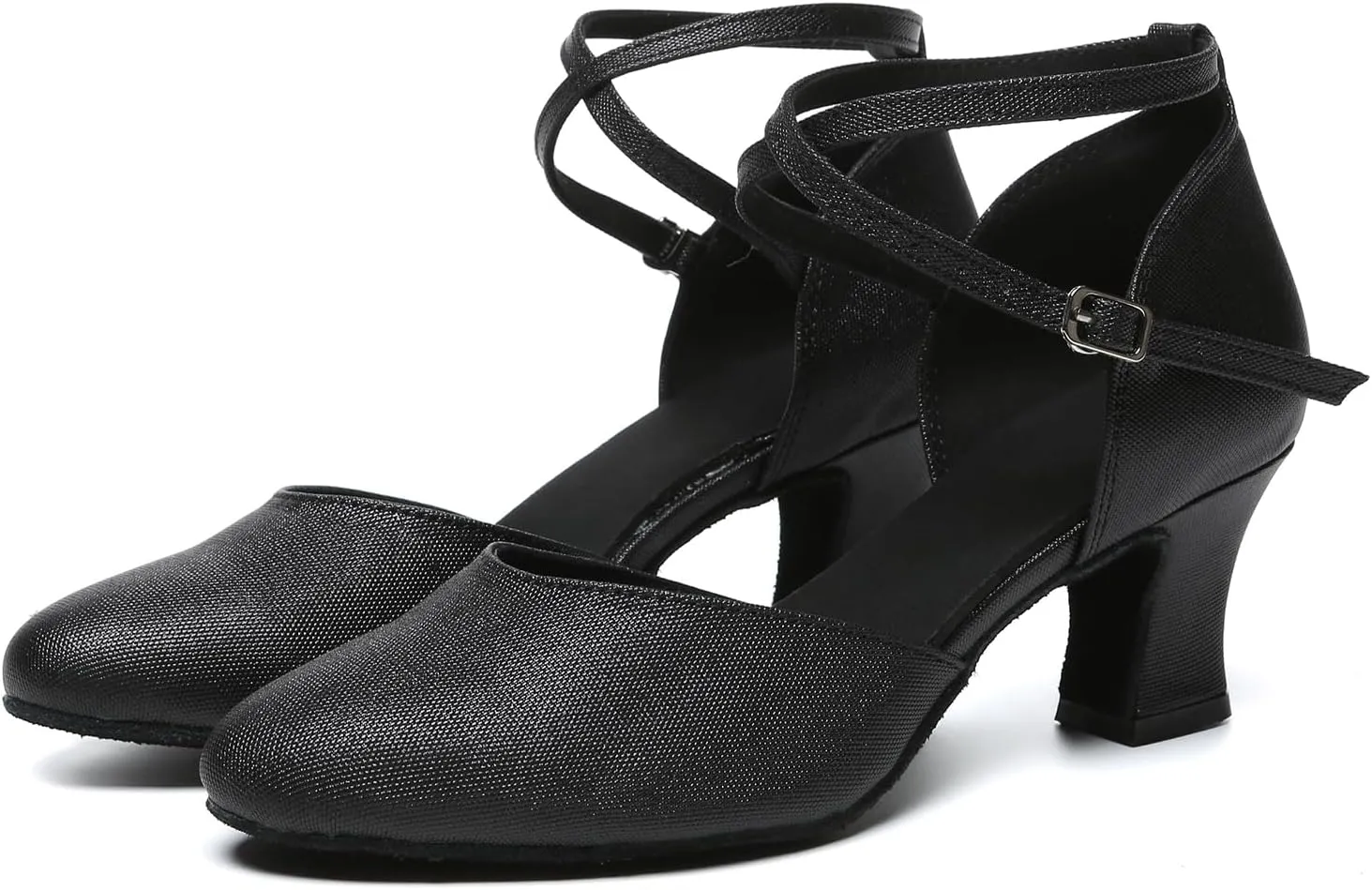 Women Latin Dance Shoes Closed Toe Performence Tango Modern Waltz Salsa Ballroom Dancing Shoes,model L639