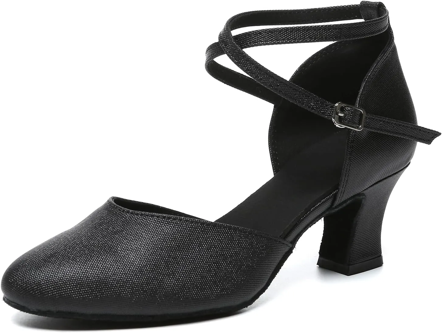 Women Latin Dance Shoes Closed Toe Performence Tango Modern Waltz Salsa Ballroom Dancing Shoes,model L639