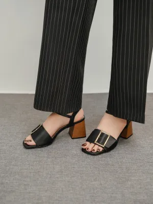 Women "VOLNEY" Decorated Heeled Sandals