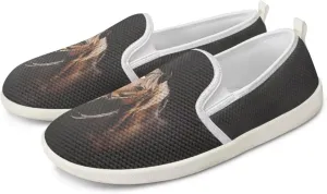 Women's Horse Driving Shoes Work Flats Loafers Mesh Tennis Shoes Walking Office Business Loafer