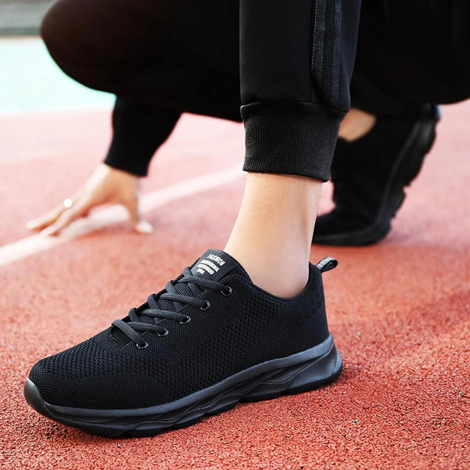 Womens Lace Up Running Shoes Non Slip Walking Shoes Mens Casual Shoes Gym Black Casual Shoes Slip On Sneakers Platform Tennis Shoe Cross Trainer Shoe