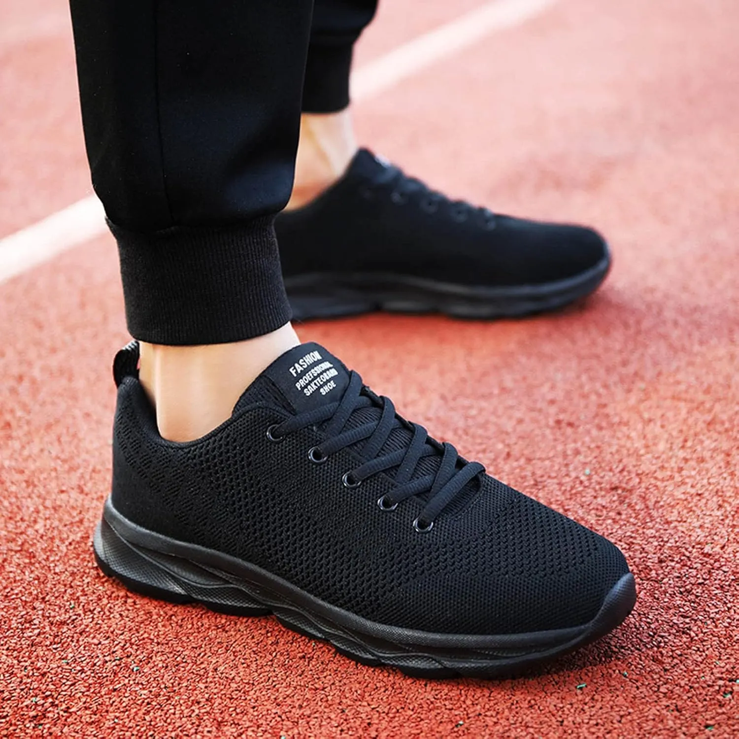 Womens Lace Up Running Shoes Non Slip Walking Shoes Mens Casual Shoes Gym Black Casual Shoes Slip On Sneakers Platform Tennis Shoe Cross Trainer Shoe