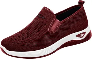 Womens Mens Slip in Free Up Hands Shoes Wide Toe Box Arch Support Orthopedic Walking Sneakers Comfortable Tennis Sneakers Lightweight Running Shoe Workout Athletic Tennis Shoes Gym Sneaker