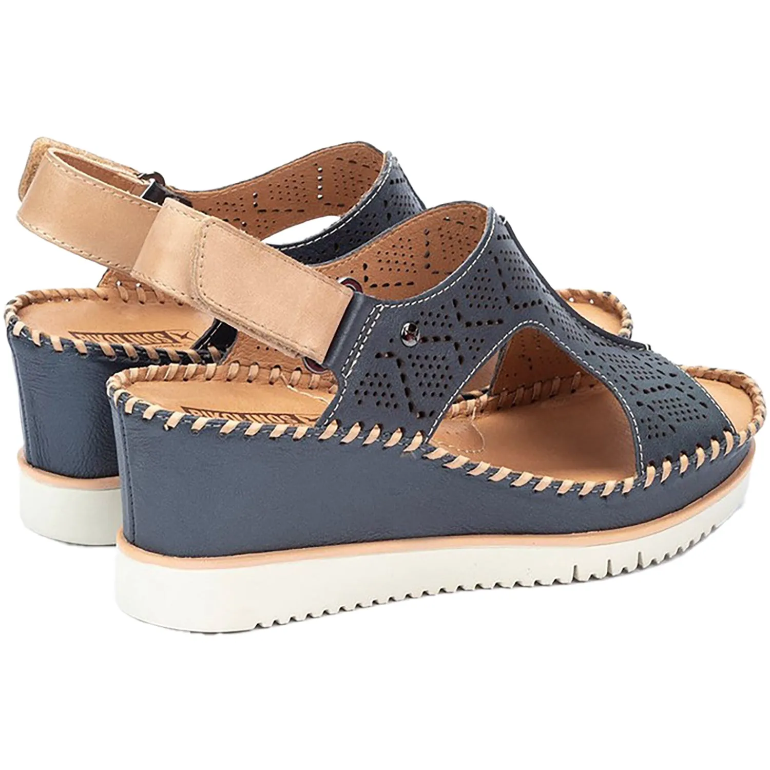 Women's Pikolinos Aguadulce W3Z-1775CPC1 Blue Leather