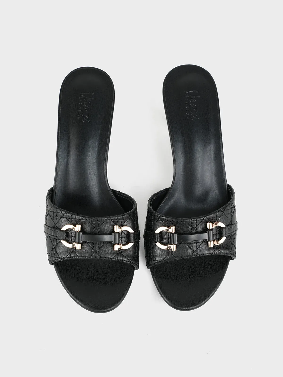 Womens "LANO" Spool Heels Sandals