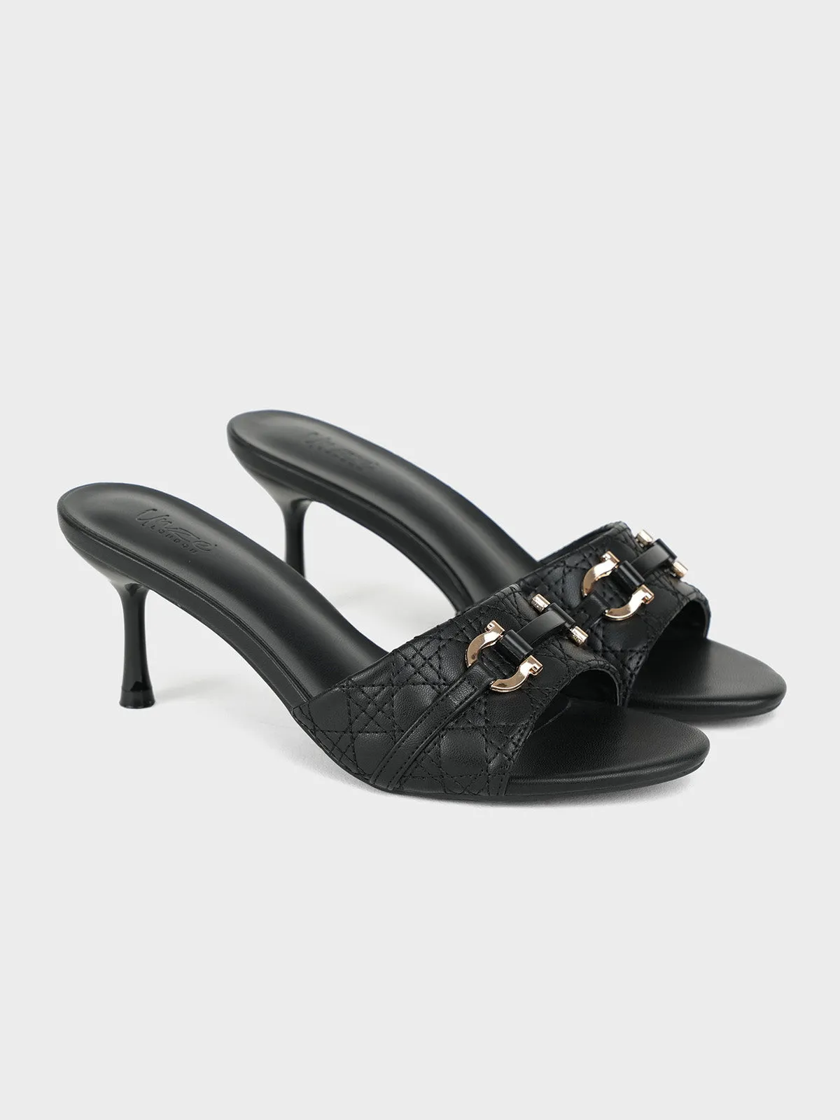 Womens "LANO" Spool Heels Sandals