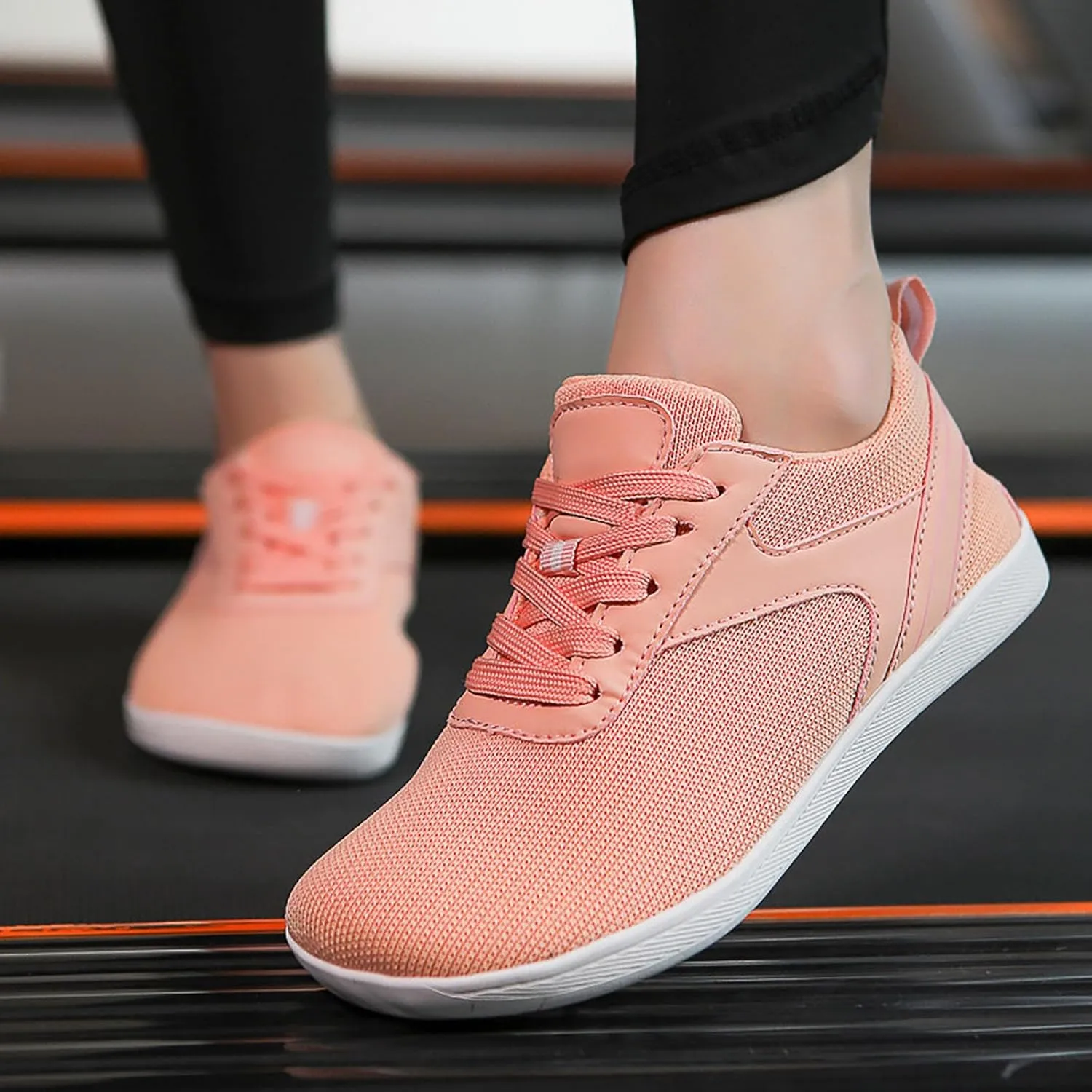 Womens Tennis Shoes Cute Woman Shoes Casual High Top Sneakers Men's KnitFlex Breeze Mesh Sneakers Oxfords Lace Black Tennis Shoe Cross Trainer Shoe
