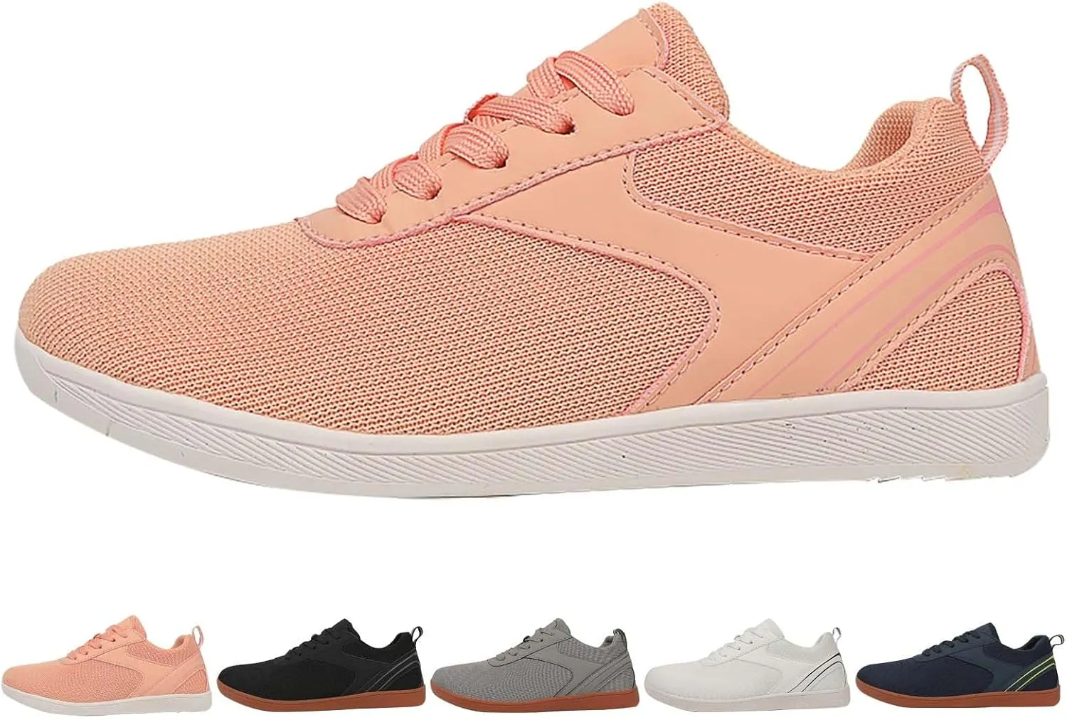 Womens Tennis Shoes Cute Woman Shoes Casual High Top Sneakers Men's KnitFlex Breeze Mesh Sneakers Oxfords Lace Black Tennis Shoe Cross Trainer Shoe