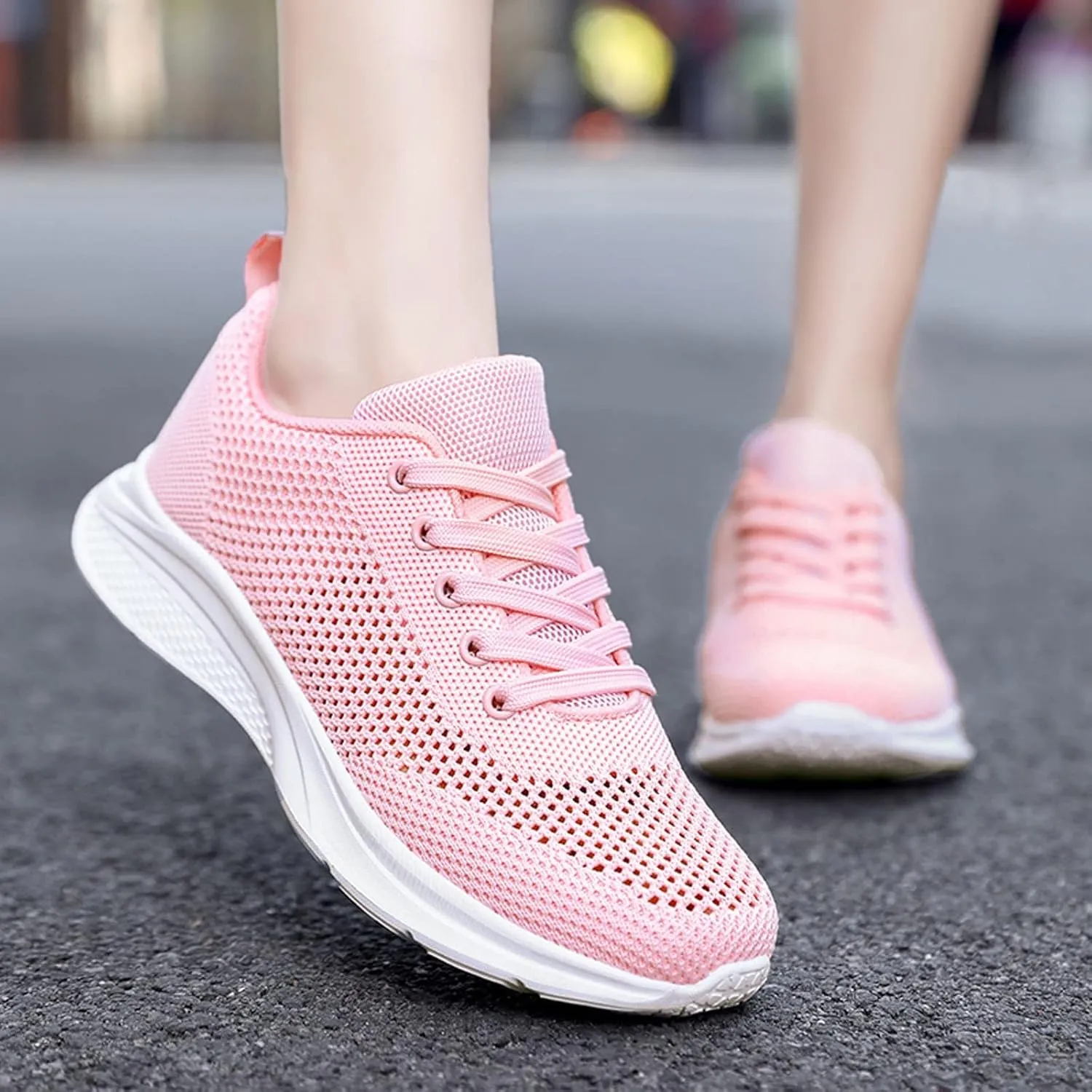 Women's Walking Sock Shoes Elastic Knit Lightweight Mens Dress Shoes Athletic Casual Slip On Shoes Slip On Sneakers Slip On Tennis Shoe Trainers Shoe