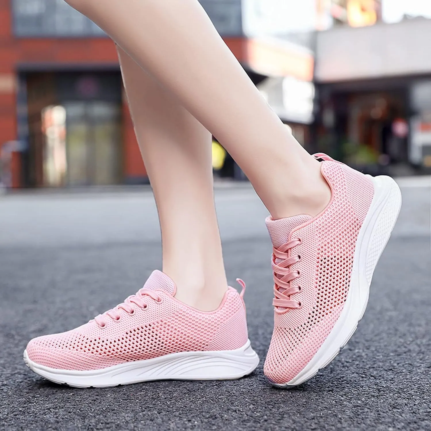 Women's Walking Sock Shoes Elastic Knit Lightweight Mens Dress Shoes Athletic Casual Slip On Shoes Slip On Sneakers Slip On Tennis Shoe Trainers Shoe